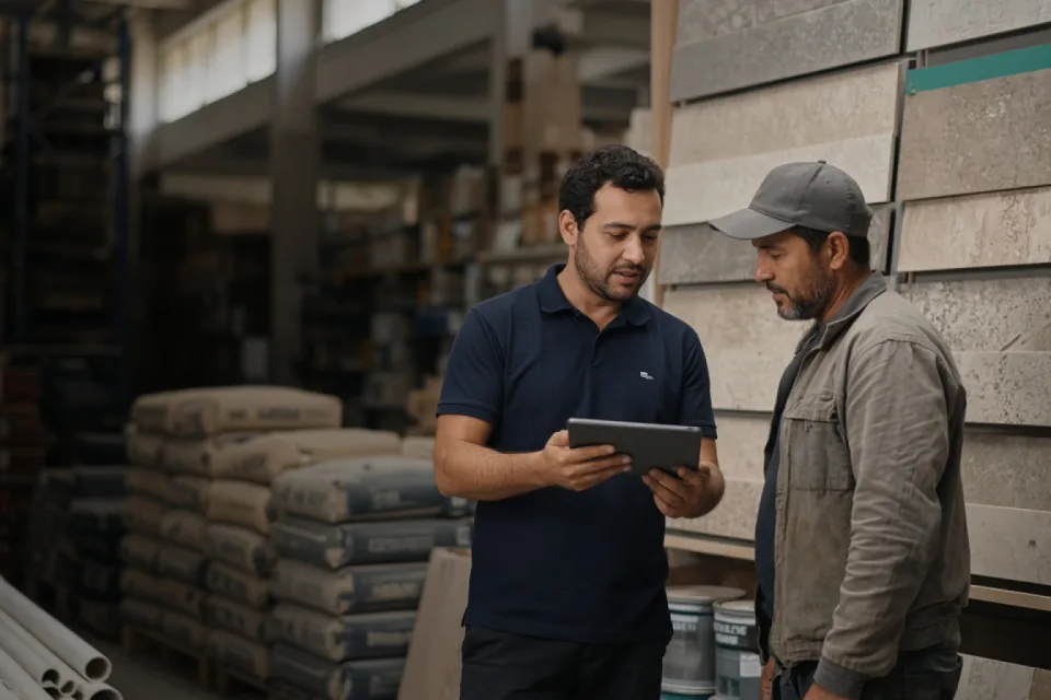 ERP Excellent para Materiais de construção — PDV, estoque e gestão